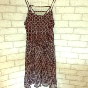 Strappy back dress